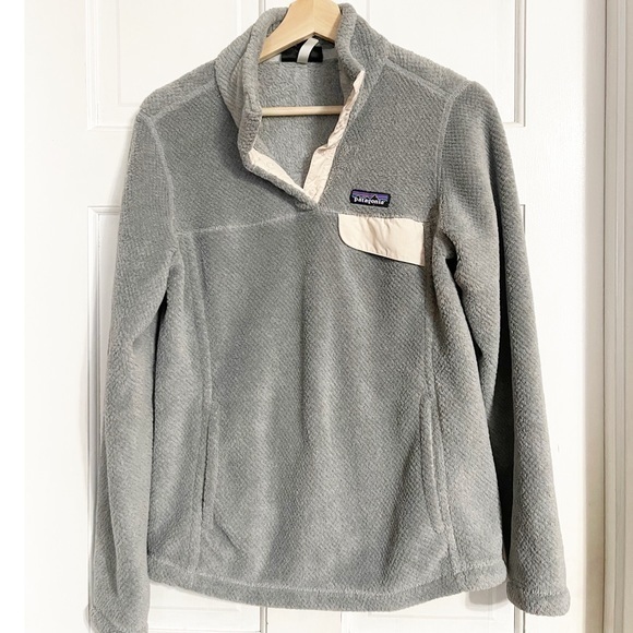 Patagonia Women's Re-Tool Snap-T Pullover Fleece Top Sz M
